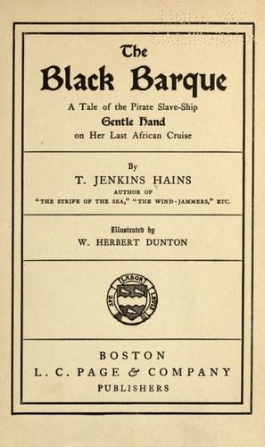 The Black Barque by T. Jenkins Hains