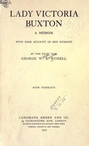 Lady Victoria Buxton by George William Erskine Russell