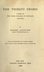 Cover of: The thirsty sword by Leighton, Robert