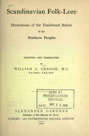 Cover of: Scandinavian folk-lore by William A. Craigie, William A. Craigie