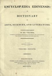 Cover of: Encyclopedia Edinensis: or, Dictionary of arts, sciences, and literature.