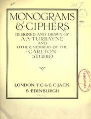 Cover of: Monograms & ciphers