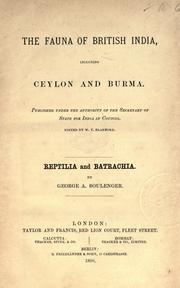 Cover of: Reptilia and batrachia. by George Albert Boulenger
