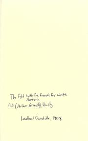 Cover of: The fight with France for North America. by A. G. Bradley