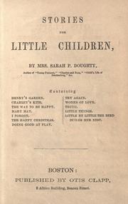 Cover of: Stories for little children