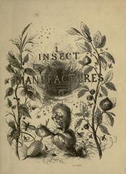 Cover of: Insect manufacturers
