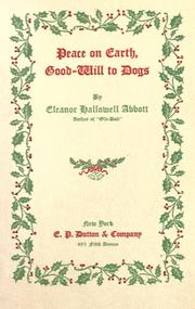 Cover of: Peace on earth, good-will to dogs