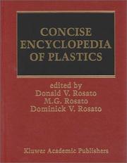 Cover of: Concise encyclopedia of plastics