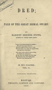 Cover of: Dred by Harriet Beecher Stowe