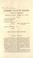 Cover of: Supreme Court of Illinois, Third Grand Division, Ottawa, April term, A.D. 1866, Franklin Parmelee, David A. Gage, Walter S. Johnson, appellants, vs. Daniel Lawrence, appellee