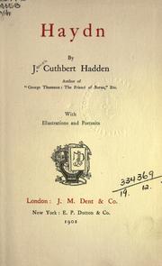 Cover of: Haydn.