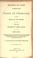 Cover of: Reports of cases determined in the Court of Chancery of the state of New Jersey, [1834-1845]