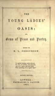 The young ladies' oasis by N. L. Ferguson