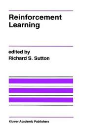 Cover of: Reinforcement learning by edited by Richard S. Sutton.