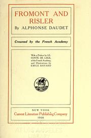 Cover of: Fromont and Risler by Alphonse Daudet