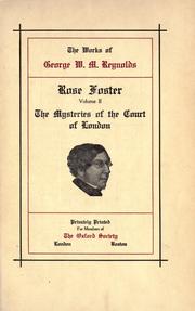 Cover of: The mysteries of the Court of London. by George W. M. Reynolds