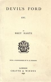 Devil's Ford by Bret Harte