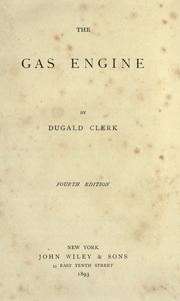 Cover of: The gas engine
