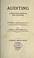 Cover of: Auditing,a practical manual for auditors