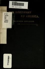 Discovery of America by Warren Holden
