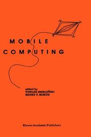 Cover of: Mobile computing | 