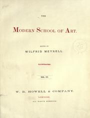 Cover of: modern school of art.