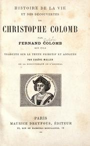 Cover of: Histoire de la vie et des découvertes de Christophe Colomb