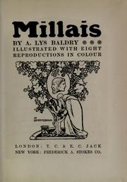 Cover of: Millais by A. L. (Alfred Lys) Baldry