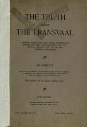 Cover of: The truth about the Transvaal by Robins, William