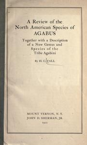 A review of the North American species of Agabus by Fall, Henry Clinton