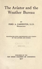Cover of: The aviator and the Weather Bureau