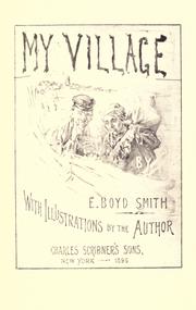 Cover of: My village