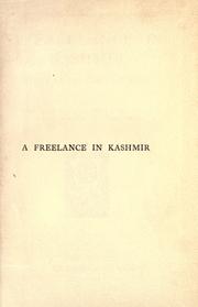 Cover of: A freelance in Kashmir