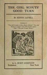 Cover of: The Girl Scouts' good turn by Edith Lavell