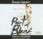 Cover of: Paint It Black by Fitch, Janet