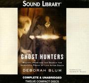 Cover of: Ghost Hunters by Deborah Blum