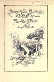 Cover of: The Isle of Man by Joseph E. Morris