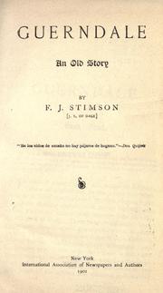 Cover of: Guerndale: an old story
