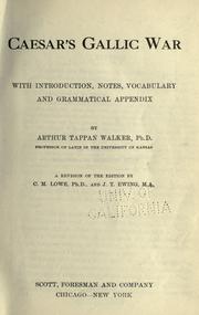 Cover of: Caesar's Gallic war by Gaius Julius Caesar, Gaius Julius Caesar