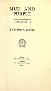 Mud and purple by O'Sullivan, Seumas