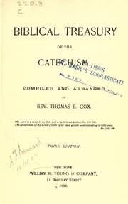 Cover of: Biblical treasury of the catechism