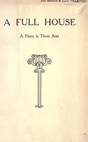 Cover of: A full house by Frederick Jackson
