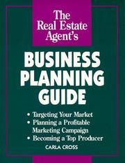 Cover of: The real estate agent's business planning guide