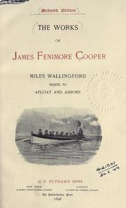 Cover of: Miles Wallingford by James Fenimore Cooper