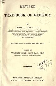Cover of: Revised text-book of geology by James D. Dana