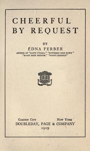 Cheerful by Edna Ferber