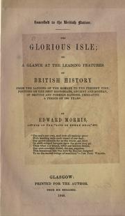 Front cover of The glorious isle by Morris, Edward