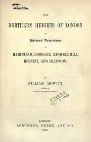 The northern heights of London by Howitt, William