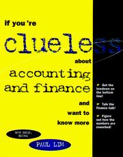 Cover of: If you're clueless about accounting and finance and want to know more