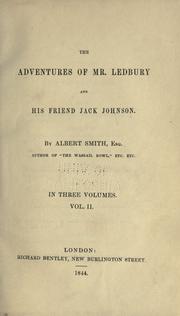 The adventures of Mr. Ledbury and his friend Jack Johnson